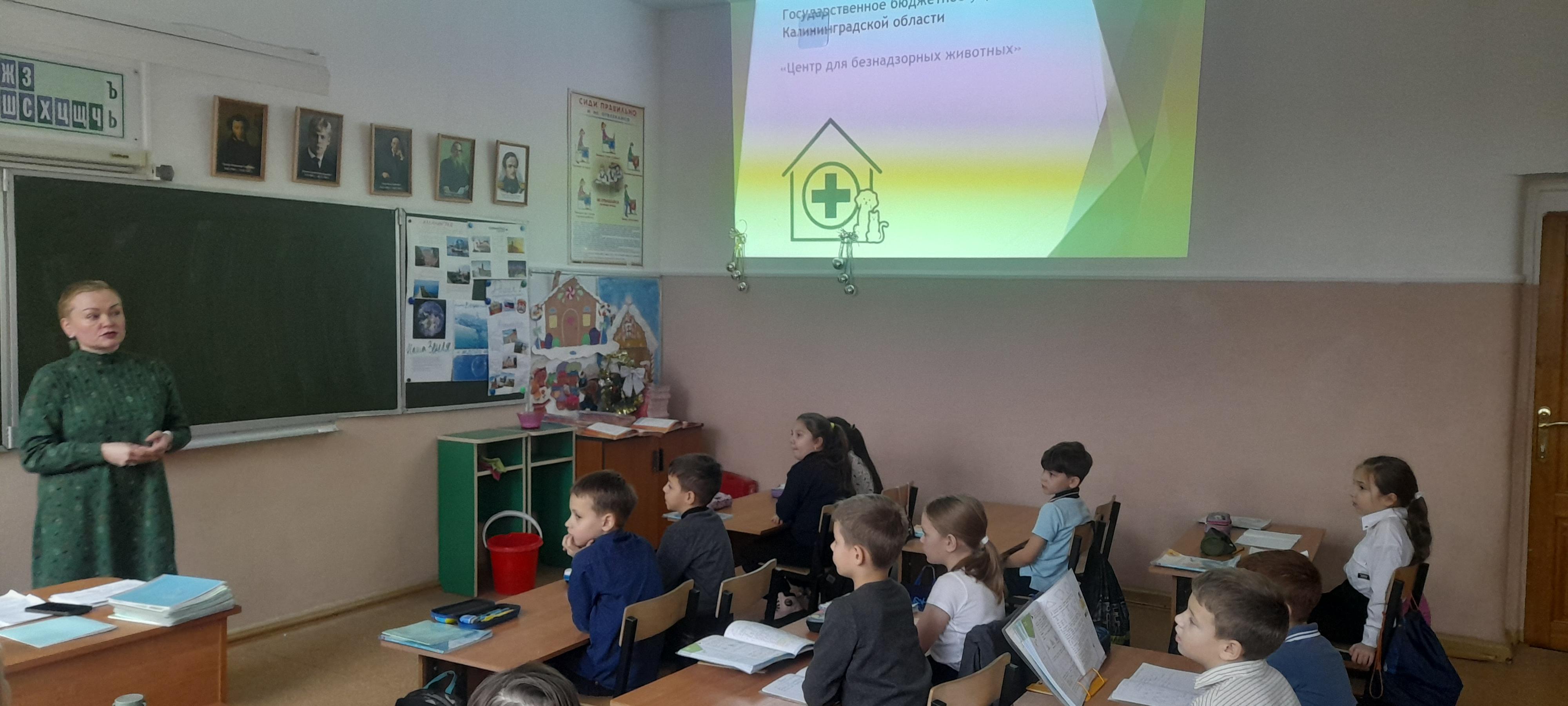 Продолжаются уроки добра и безопасности в Калининградской школе №13 Продолжаются уроки добра и безопасности в Калининградской школе №13